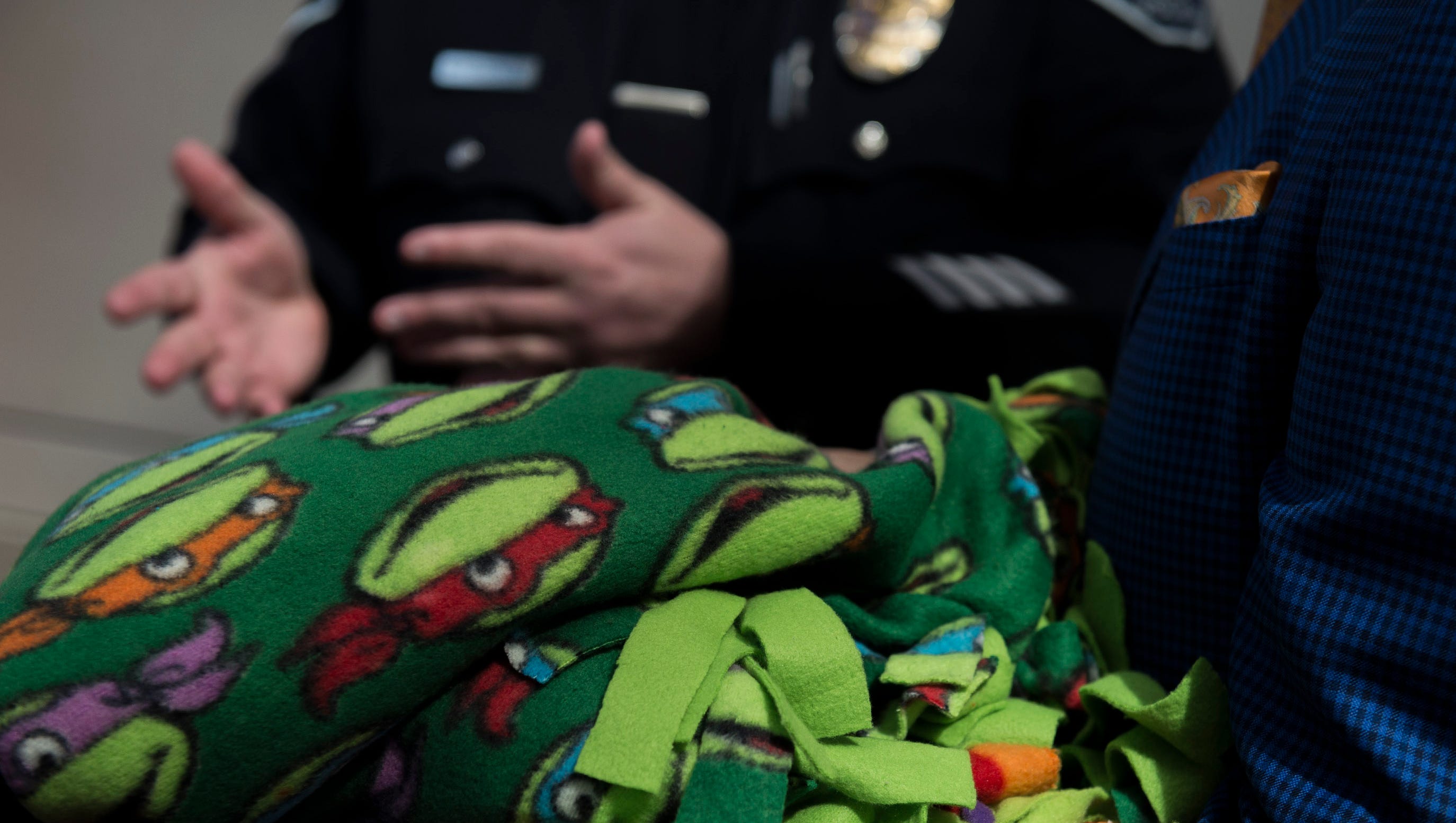 From gangs to giving Camden teens donate blankets