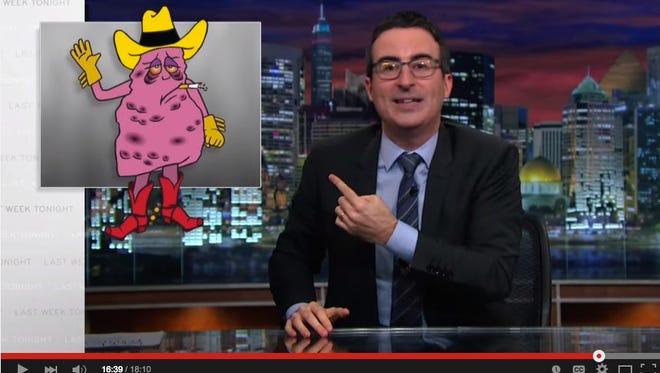 John Oliver S Marlboro Mascot Idea Jeff The Diseased Lung