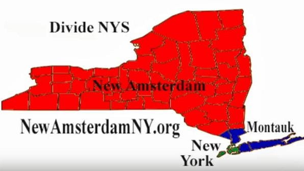 Should New York be split into three autonomous regions? Some state legislators say "yes."