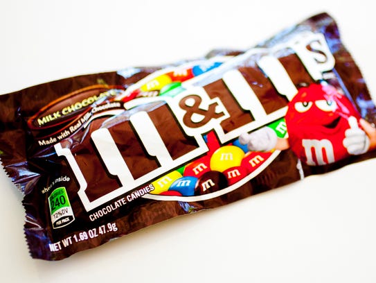 You can't go wrong with M&Ms at Halloween. Unless you
