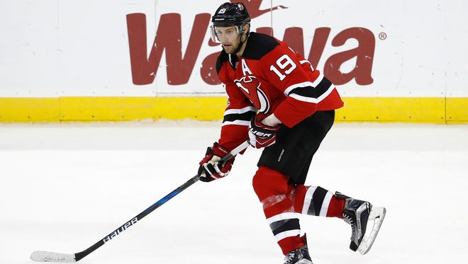 Devils center Travis Zajac is expected to miss 4-6 months after undergoing pectoral surgery.