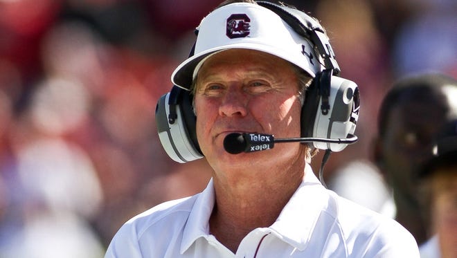 After saying Nick Saban has underachieved considered the top recruiting classes over the last few years, Steve Spurrier called Saban the greatest recruiter in college football.