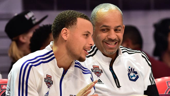 Stephen Curry wants to play in the NBA as long as his father Dell Curry