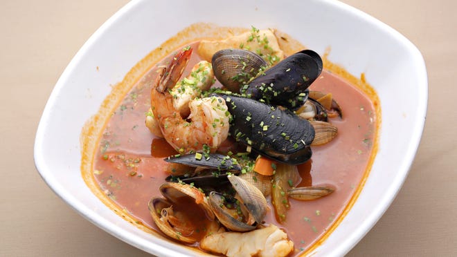 The bouillabaisse Razz's style from Razz's restaurant and bar as seen in Scottsdale.