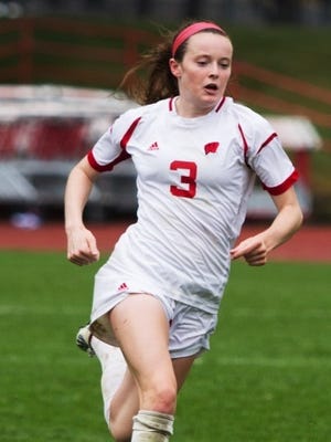Rose Lavelle, shown playing for Wisconsin, has been called up to the U.S. Women's National Team.