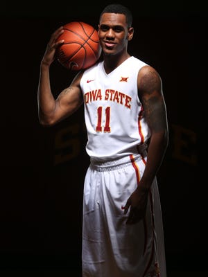 Iowa State's Monte Morris poses for a picture during the Iowa State men's basketball media day on Wednesday, Oct. 1, 2014 at the Sukup Basketball Complex in Ames, Iowa.