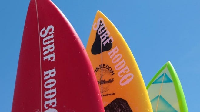 The year's Surf Rodeo will be July 13 and 14 at the Ventura Pier.