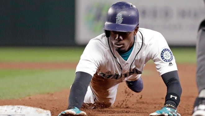 Dee Gordon entered Wednesday's game against Oakland batting .339 after picking up a combined 
 nine hits in games Sunday and Tuesday.