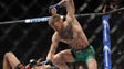 McGregor lands punches to win a technical knockout