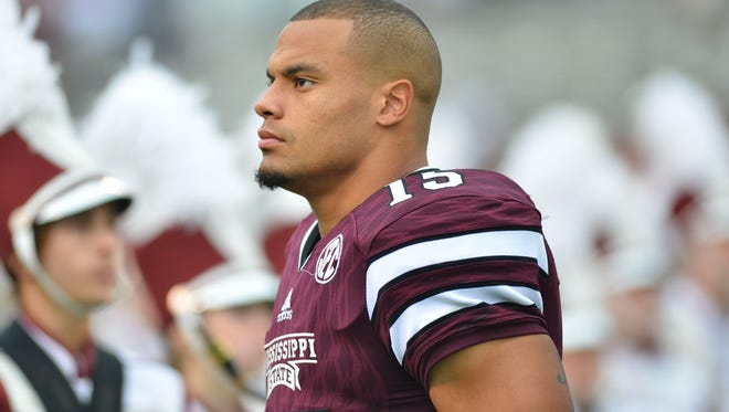 Mississippi State quarterback Dak Prescott will square off against former teammates this weekend.