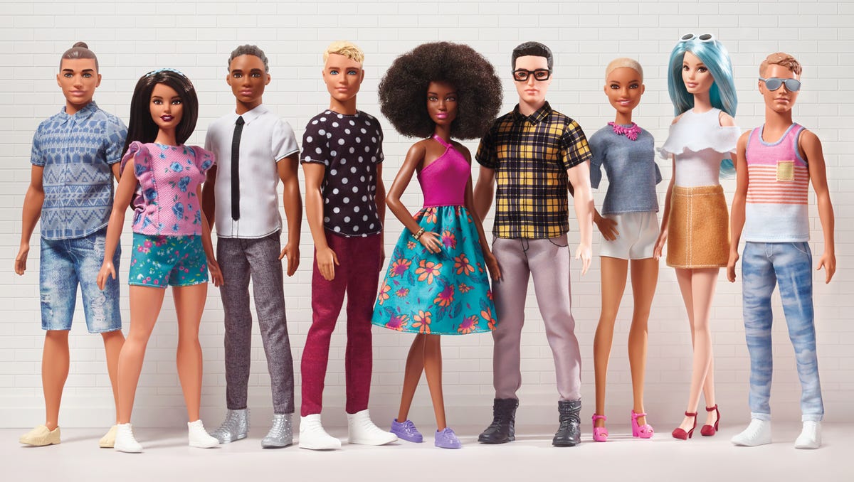 The Ken doll gets a makeover