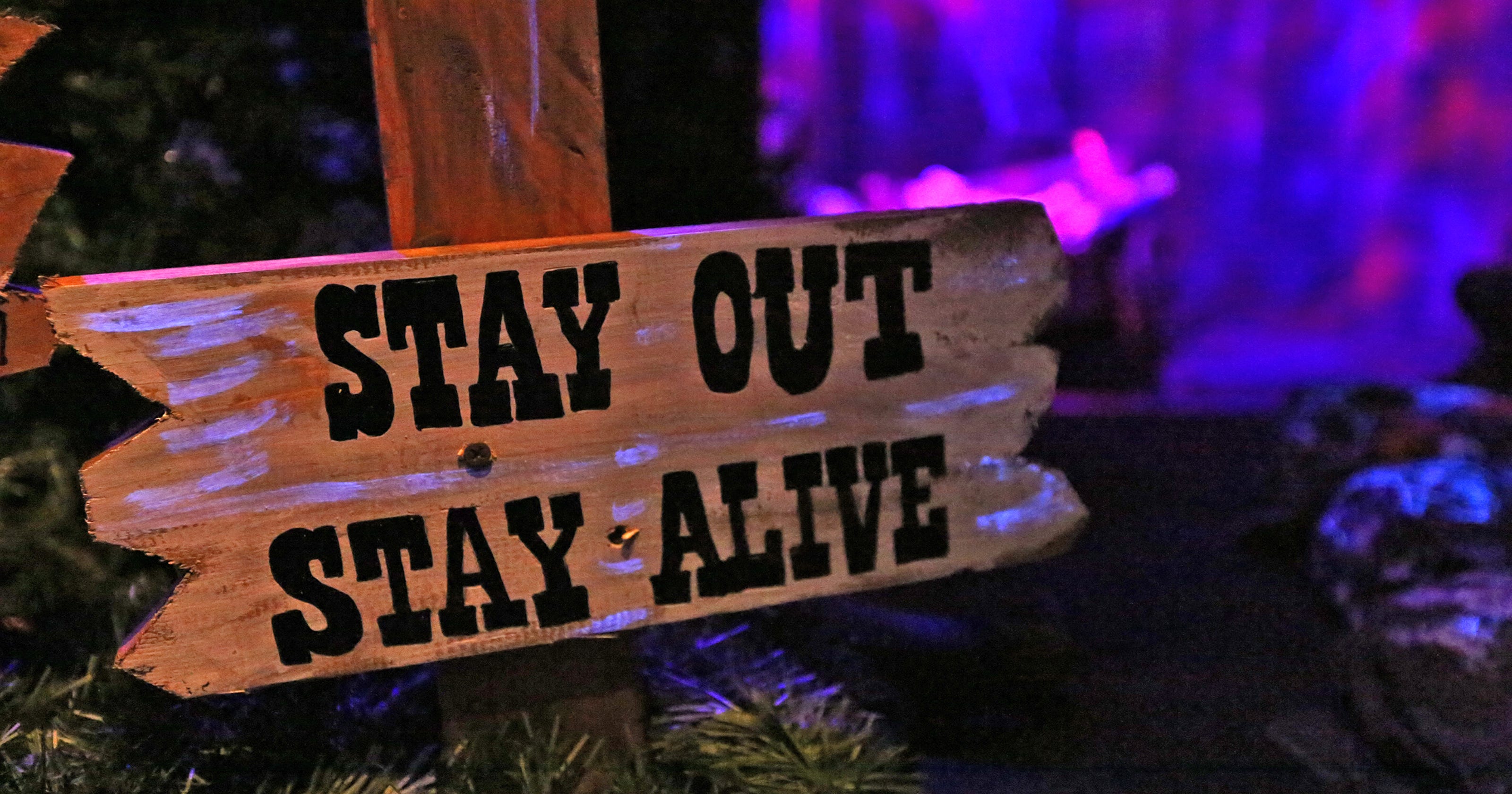 Image result for stay out rooms haunted house