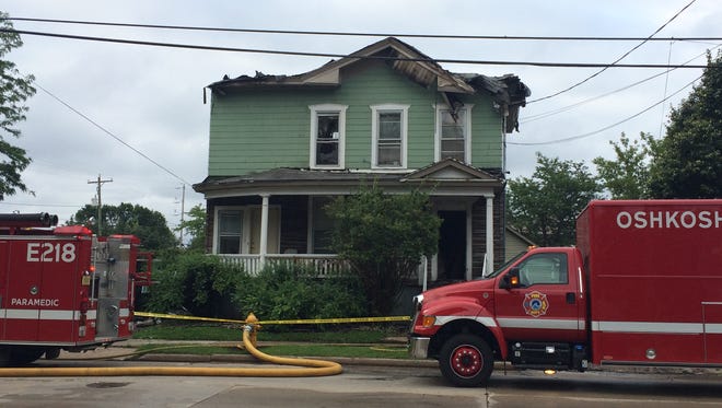 Authorities responded to a fire in the 200 block of Merritt Avenue early Tuesday, Aug. 15. No one was injured in the fire, Fire Chief Tim Franz said.