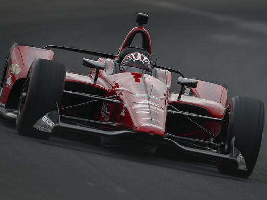 Foyt with Byrd Racing IndyCar driver James Davison