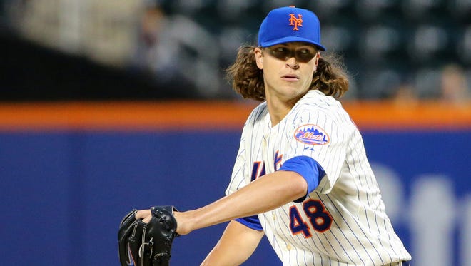 Mets RHP Jacob deGrom named NL Rookie of the Year