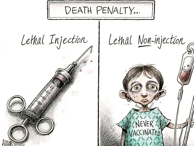 Editorial cartoons: Death penalty