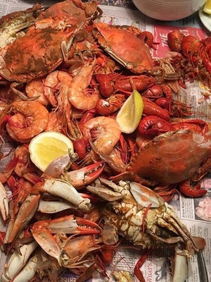 A seafood boil for two is simple to make.