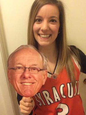 Jenna Marcellus is reppin’ for SU