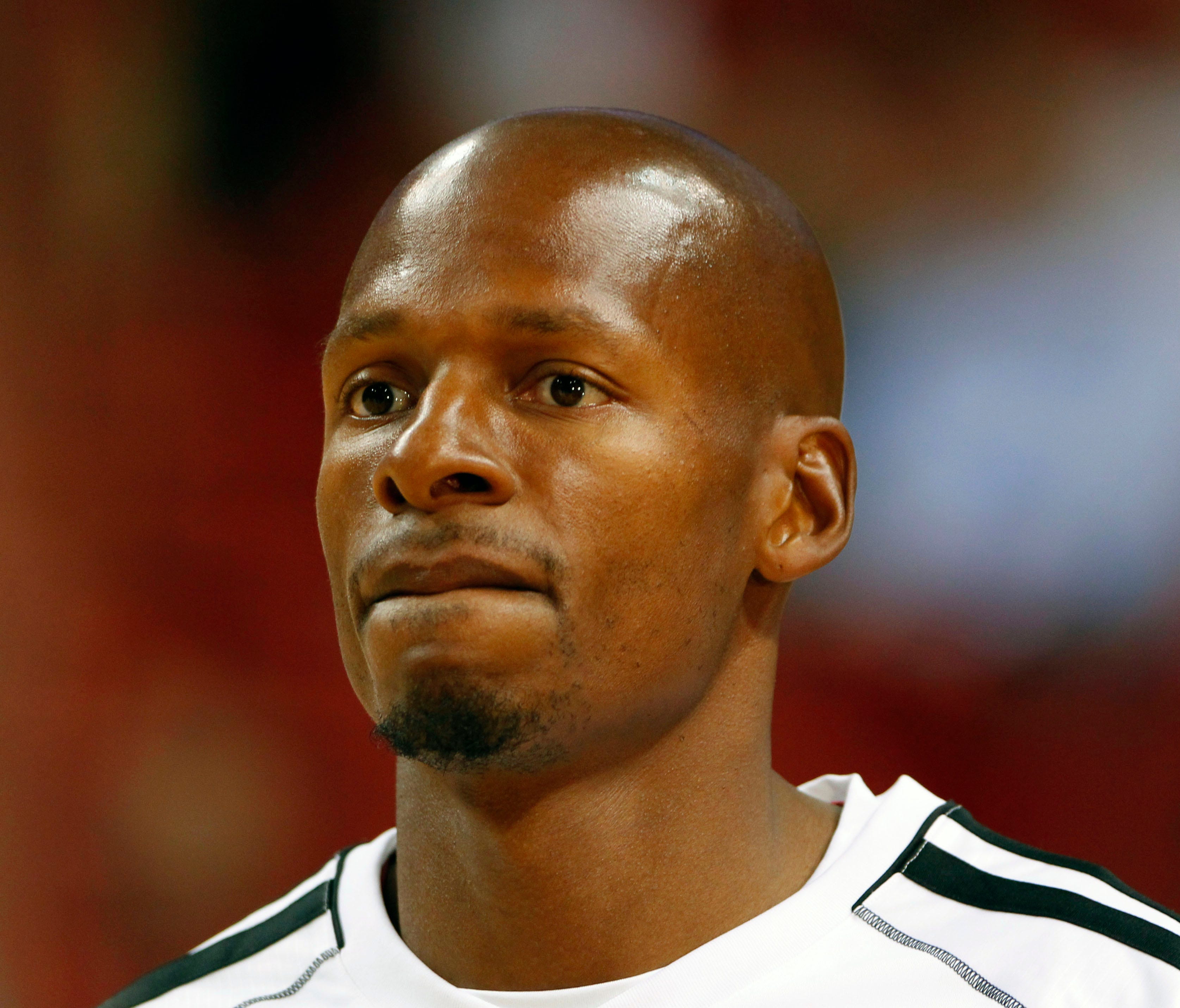 Miami Heat shooting guard Ray Allen before a game against the Atlanta Hawks at American Airlines Arena.