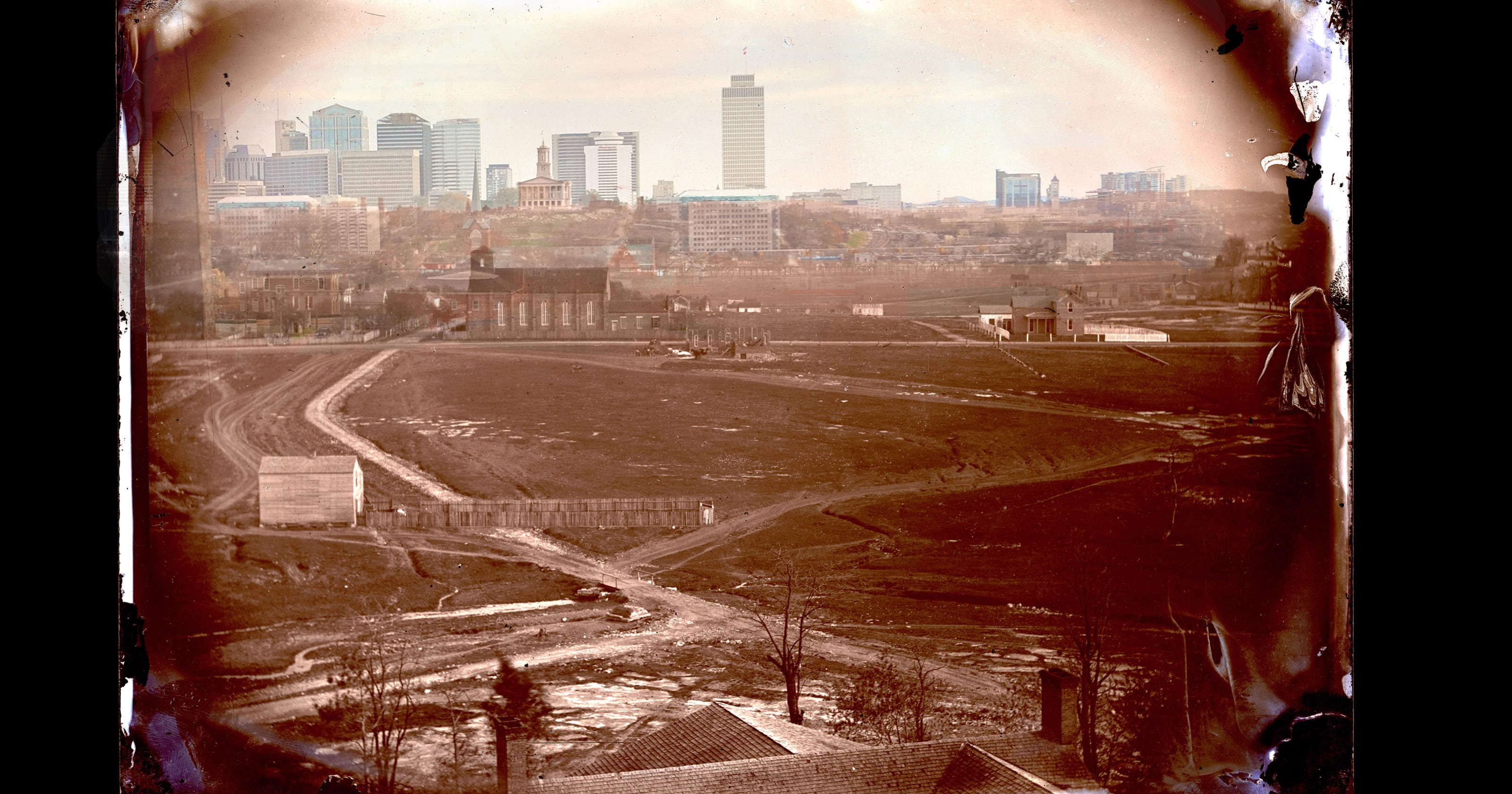 Battle of Nashville Then & Now
