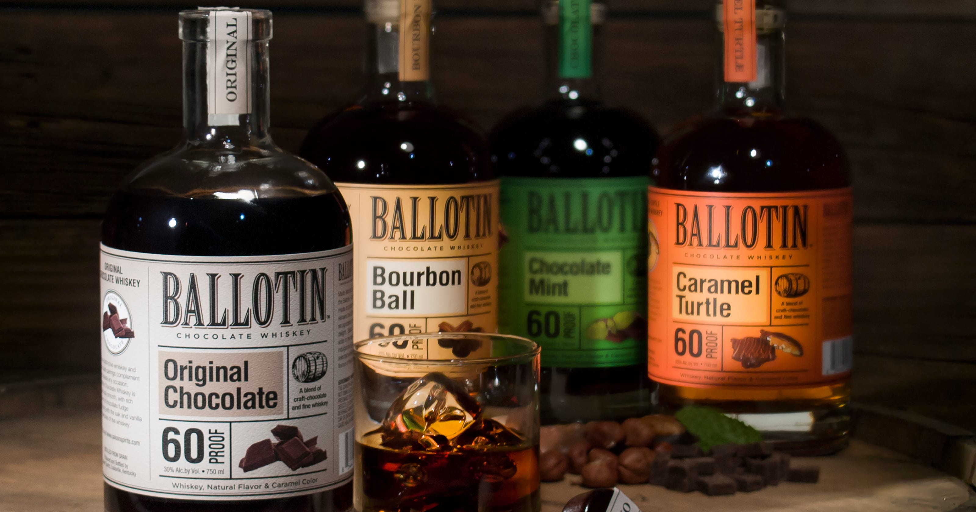 Locals launch Ballotin Chocolate Whiskey line with four flavors
