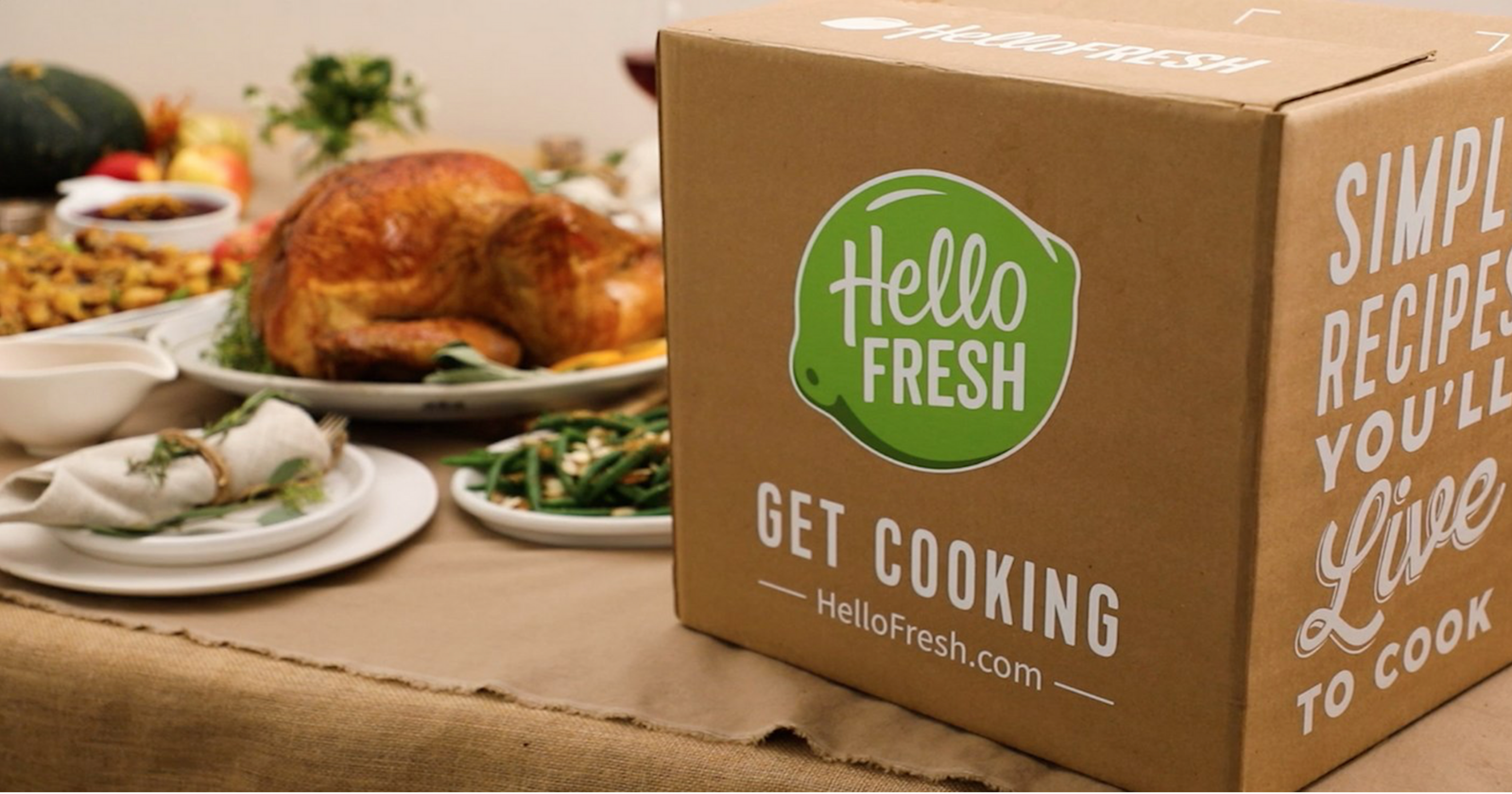 Now is your last chance to get the HelloFresh Thanksgiving Box