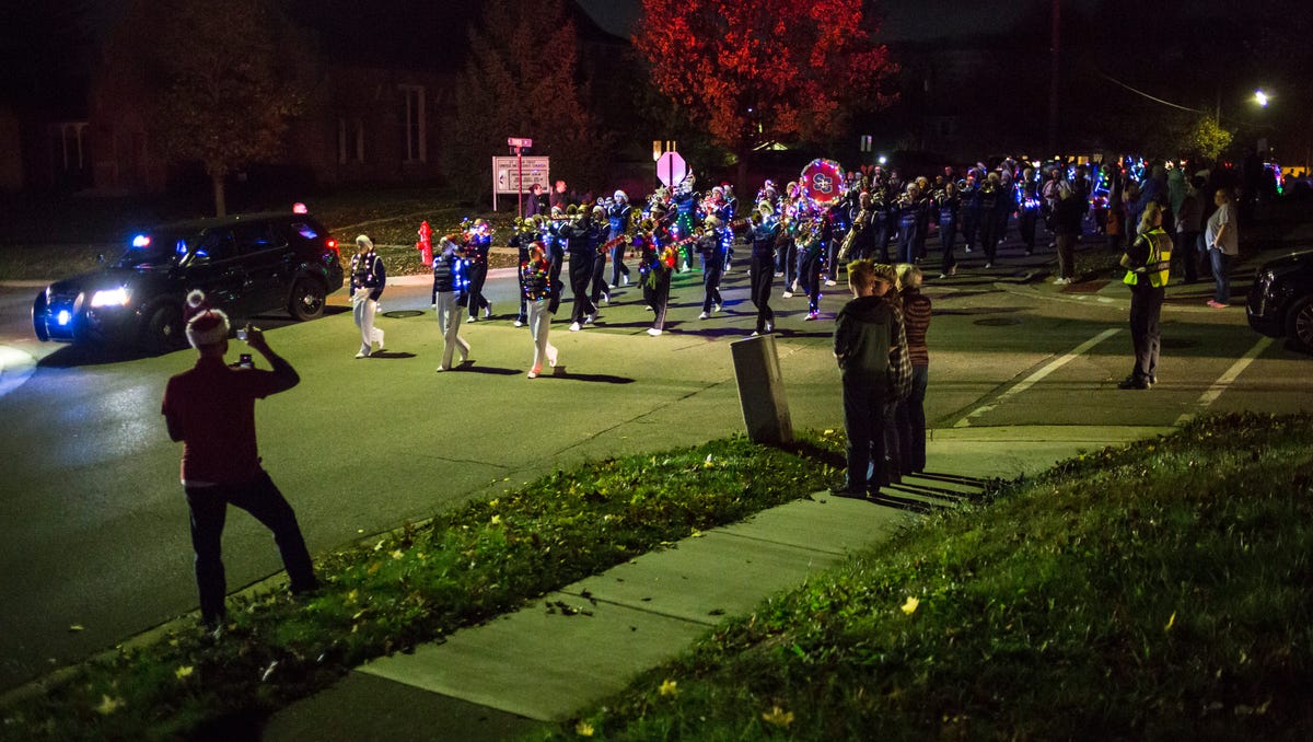 Santa Claus visits St Clair