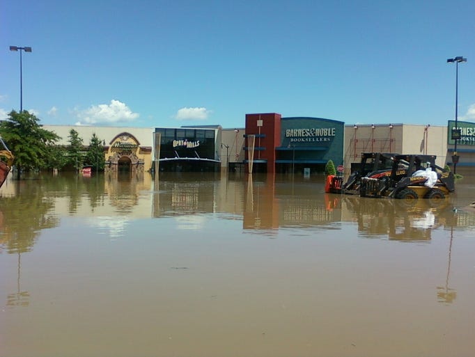 Opry Mills Mall flood damage