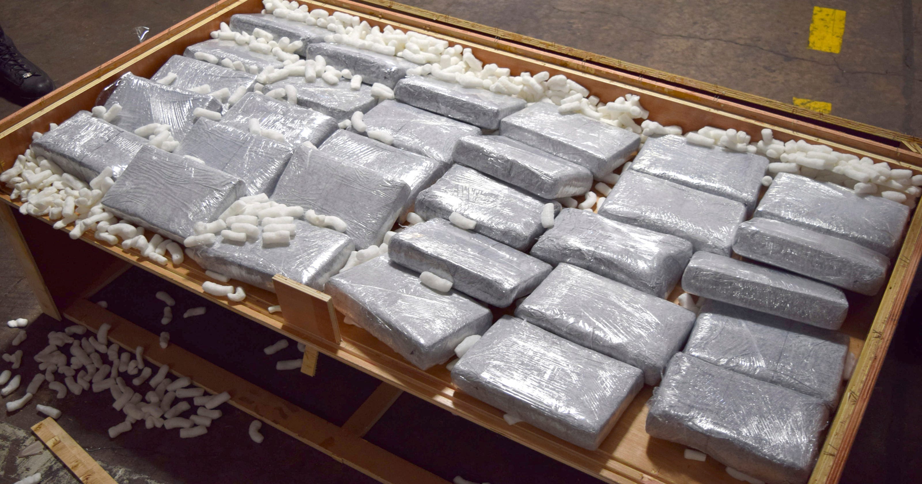 22M in cocaine hidden in furniture seized by customs officers