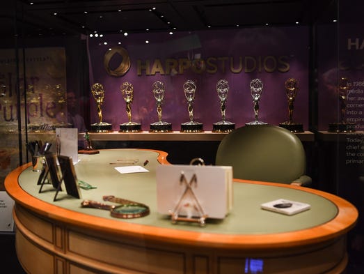 Elements of the the Harpo Studios Chicago office, including