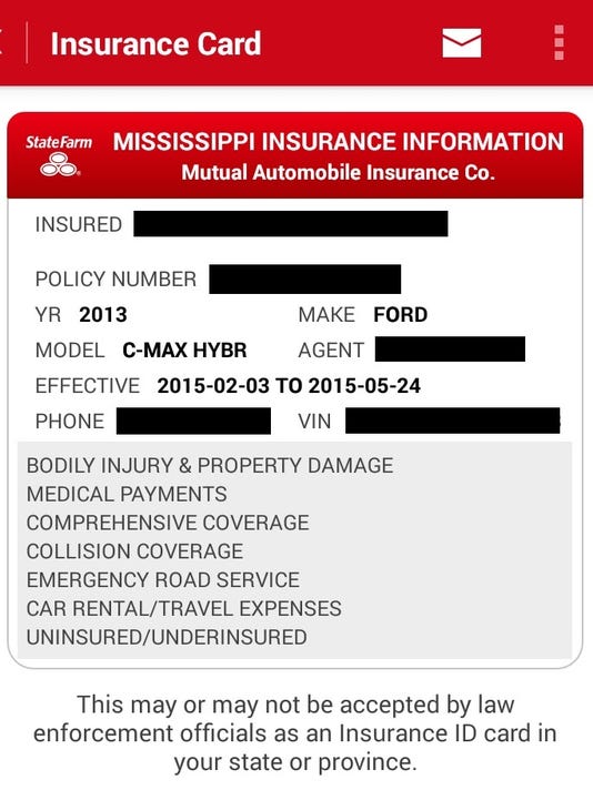 Printable State Farm Insurance Card Template Printable State Farm Insurance Card Template