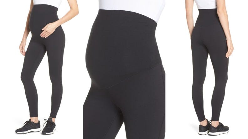 mamasana live in maternity ankle leggings zella