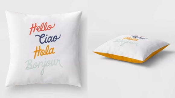 Say 'Ciao' to your new favorite pillow.