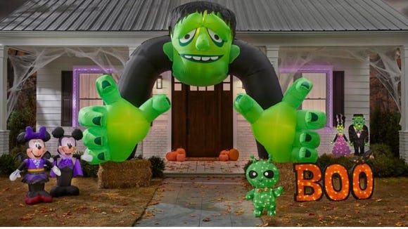 Just because you're not trick or treating doesn't mean you can't decorate!