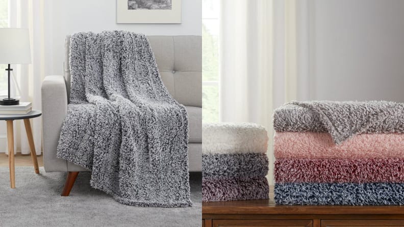 ALALAL Colorful Geometric Arrow Design Cozy All Season The Office Blanket Velvet Throw Blanket for Bed Soft Warm Cozy Cashmere Blanket Throw Soft Decorative 