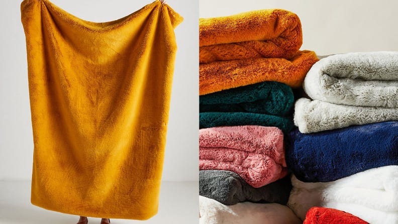 ALALAL Colorful Geometric Arrow Design Cozy All Season The Office Blanket Velvet Throw Blanket for Bed Soft Warm Cozy Cashmere Blanket Throw Soft Decorative 