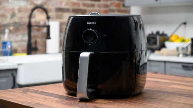 The Philips Airfryer XXL is the best we've tested, evenly crisping large portions of food.