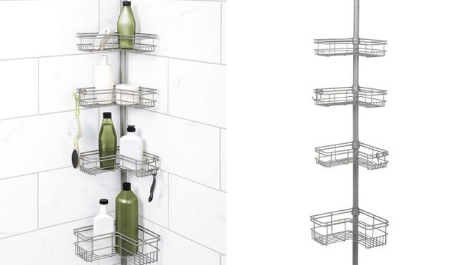 Everyone needs extra shower storage--us included.