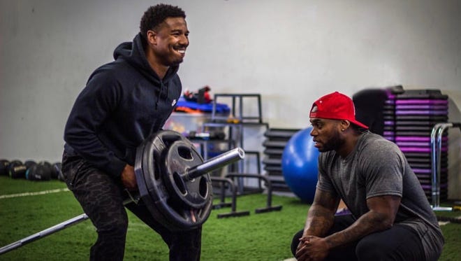 Black Panther How Michael B Jordan Got Mean Massive For