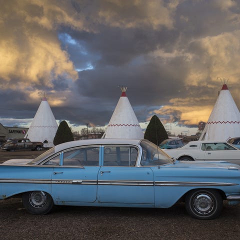 The Wigwam Village #6 opened in Holbrook in 1950...