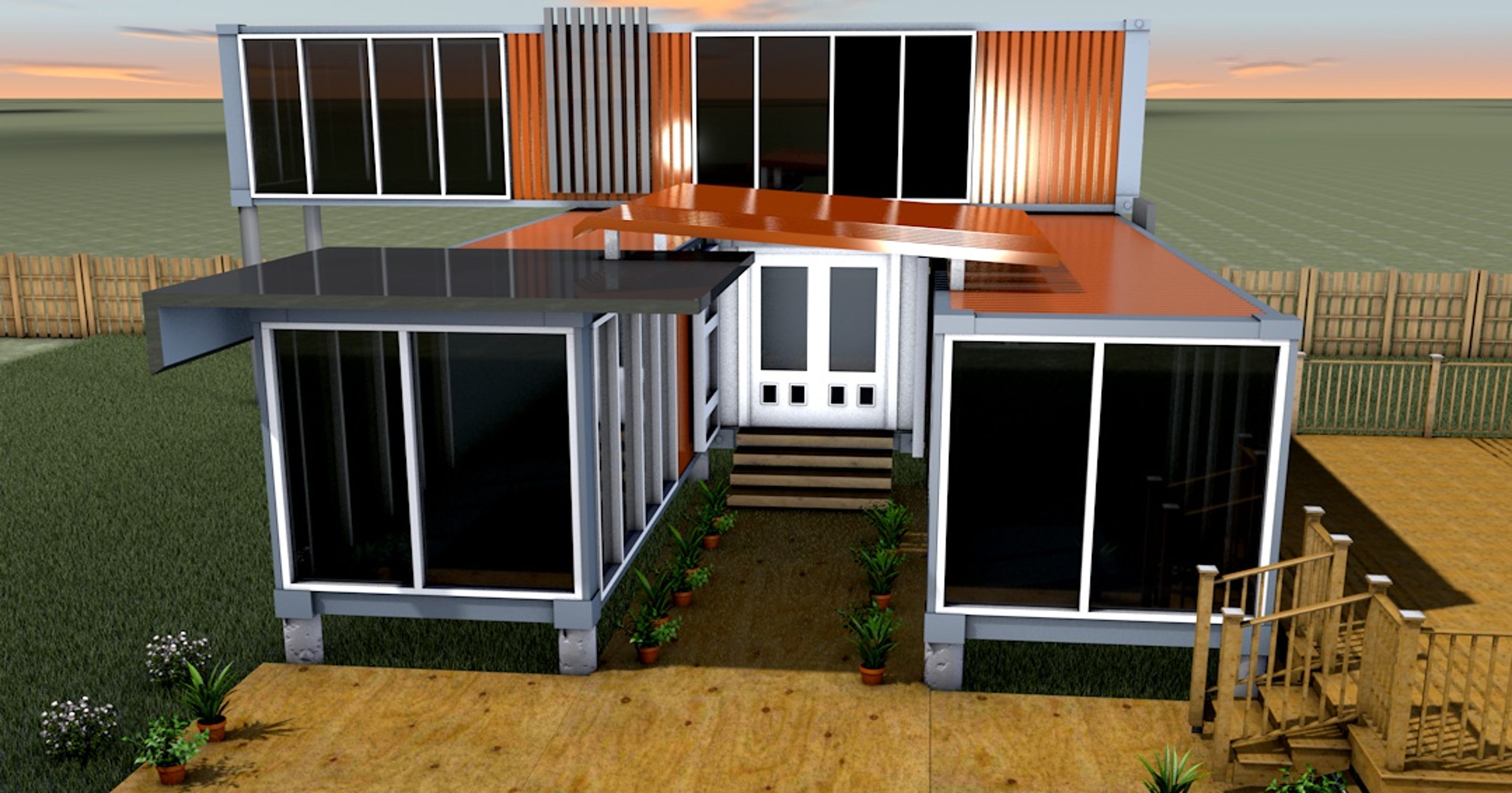 Shipping-container homes take root in Valley