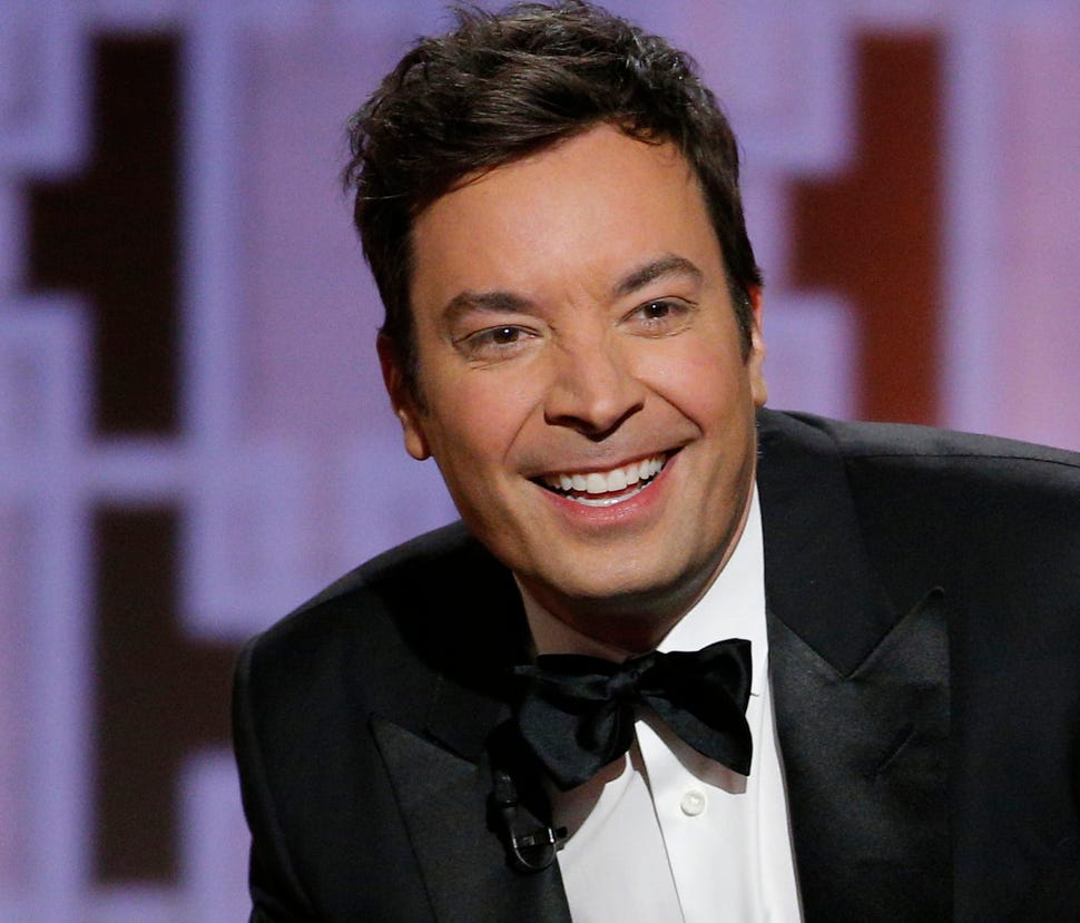 Jimmy Fallon took jabs at President-elect Donald Trump during his Golden Globes opening monologue.