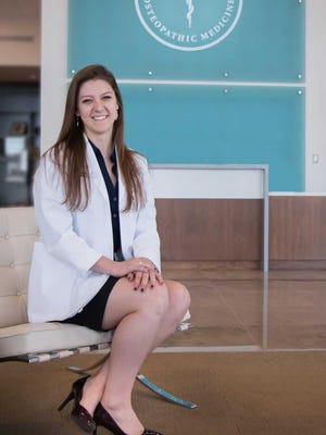 Burrell College of Osteopathic Medicine second-year student Robyn Marks is working to improve prosthetic limbs for amputees.
