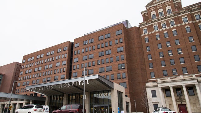 Christ Hospital in the Mount Auburn neighborhood of Cincinnati, as seen on Tuesday, Jan. 26, 2016.