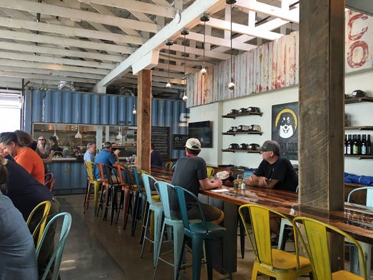 In the heart of the Funk Zone in a repurposed warehouse
