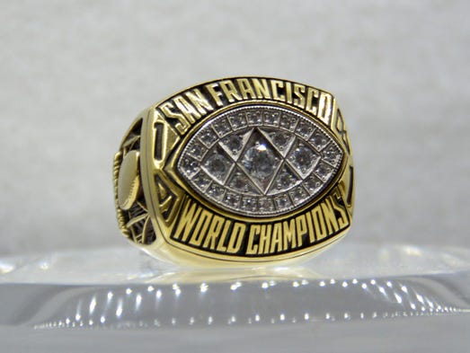 Super Bowl XVI ring: The San Francisco 49ers beat the