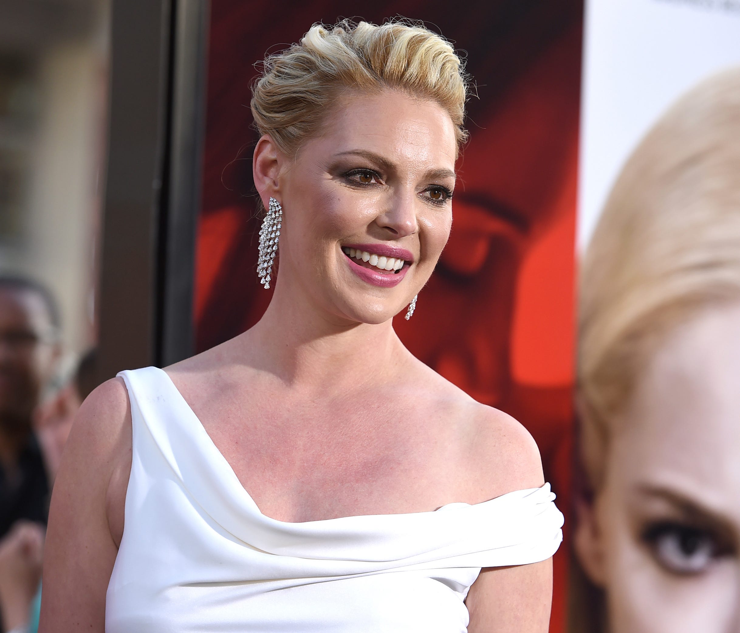 Katherine Heigl arrives at the Los Angeles premiere of 'Unforgettable' in April.