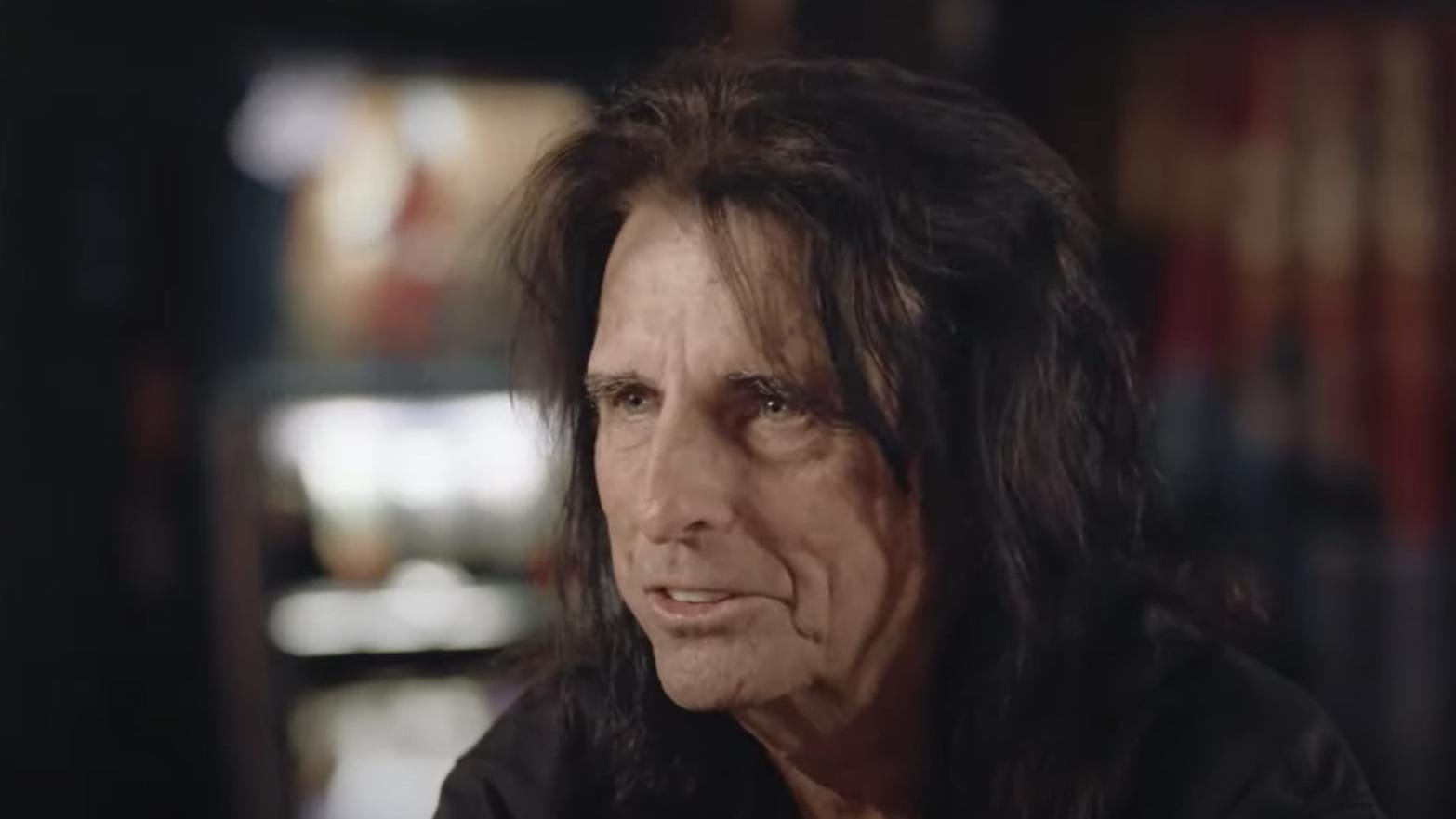 Rock star Alice Cooper was interviewed by California preacher Greg Laurie last year in Phoenix.