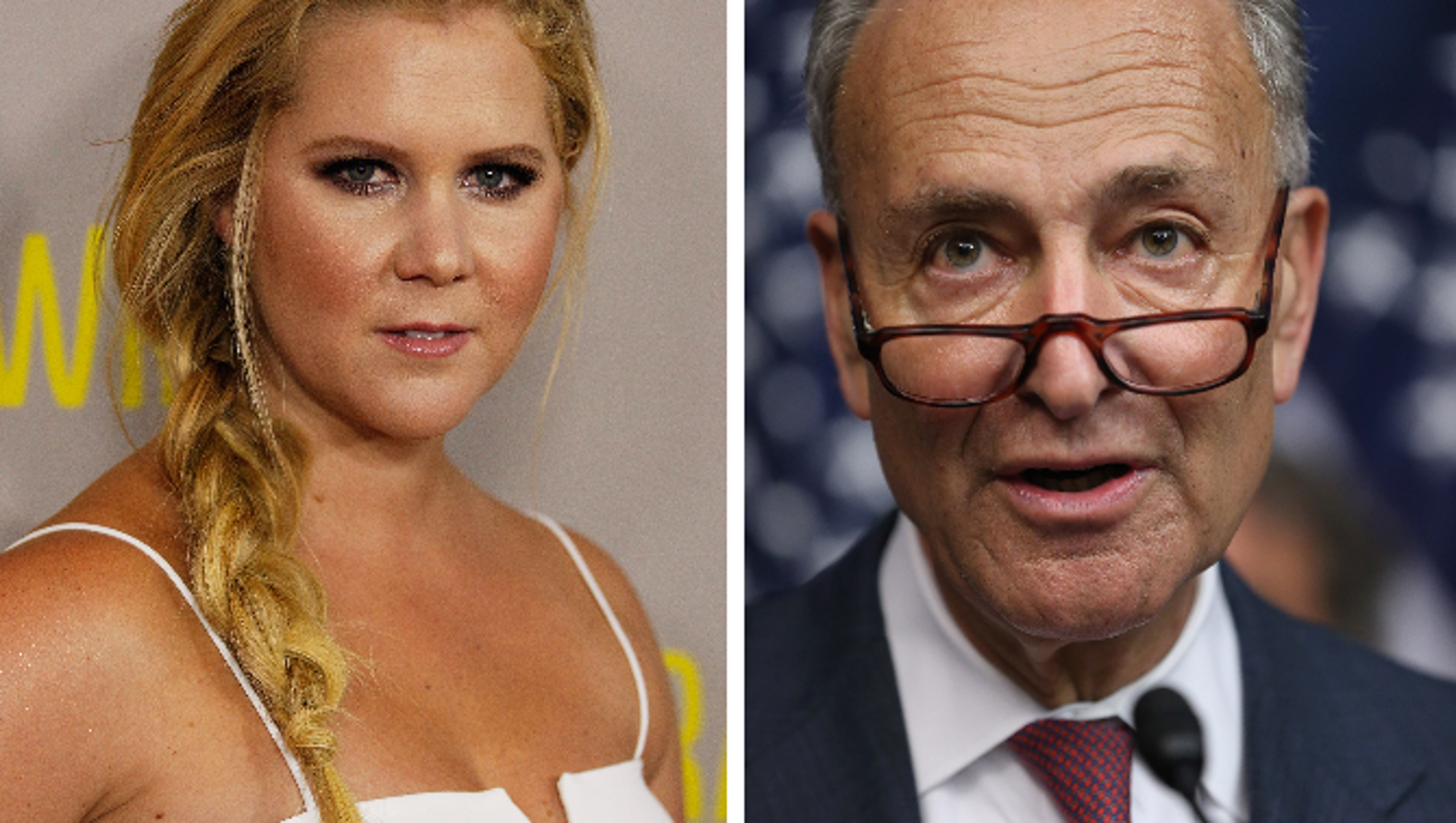 Amy Schumer and Chuck Schumer to tackle gun violence