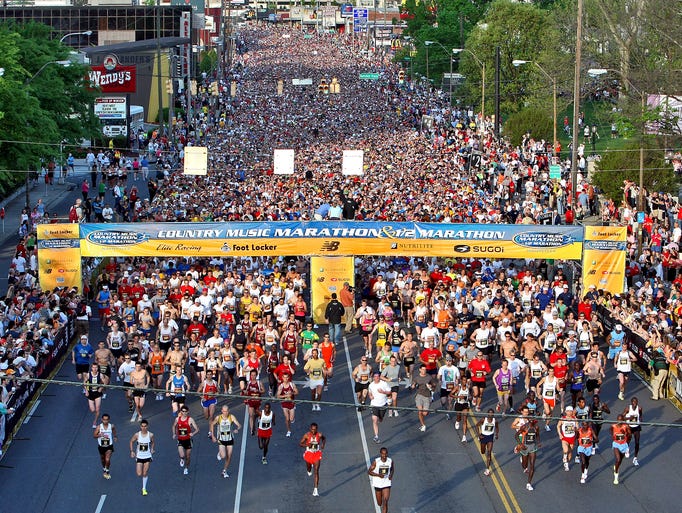 The first 16 years of Nashville marathons (2000-2015)